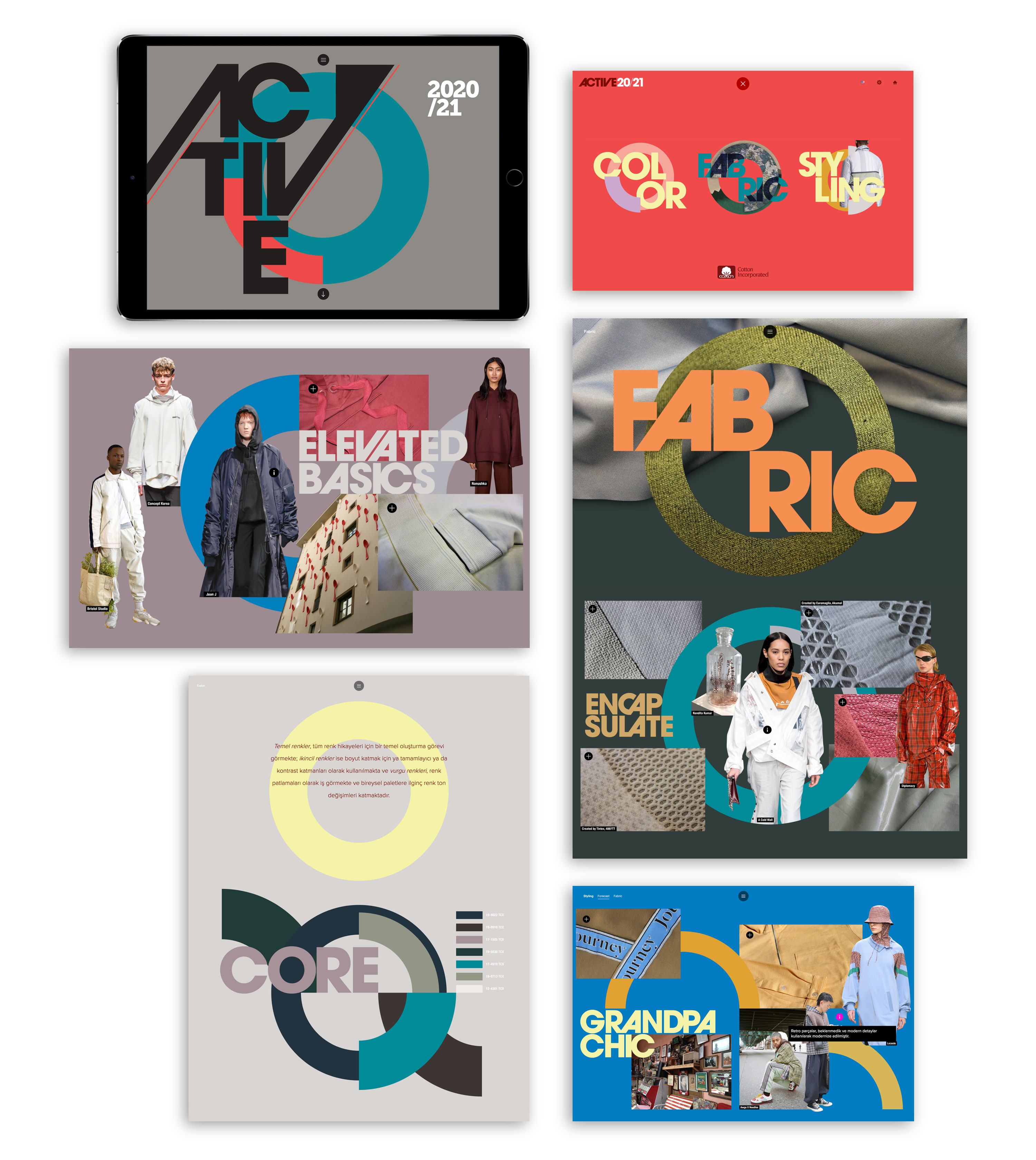 Cotton Incorporated TonicGroup Design Studio Print and Interactive